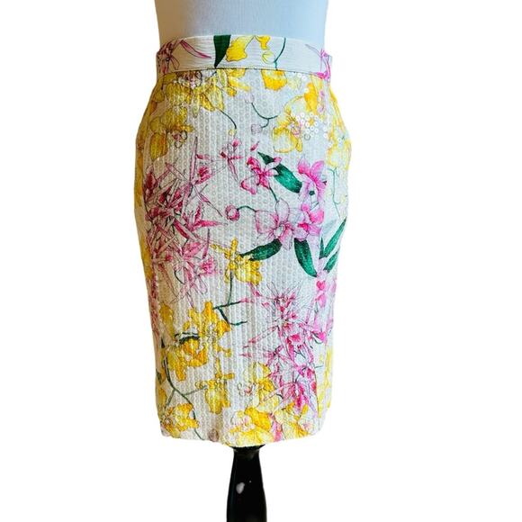 Valentino Miss V two piece skirt set sequin floral sz 10 - Picture 6 of 11